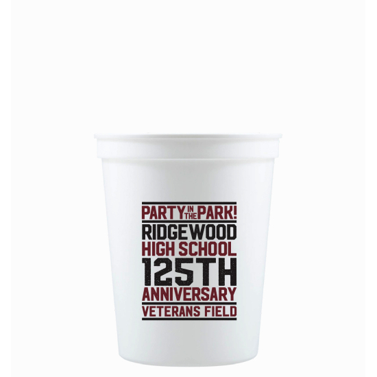 16 oz. Stadium Cup - White