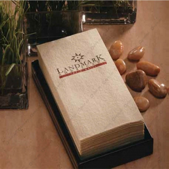 Natural Airlaid Linen Like Towels - 1/6 Fold
