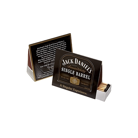 Table Tent Matchboxes - Style 1002-2L  2 inch Matchsticks