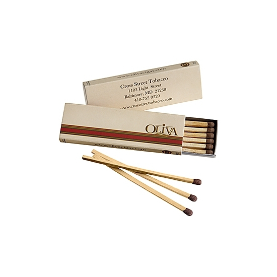 Cigar Matchboxes - Style 1018 3 inch Matchstick