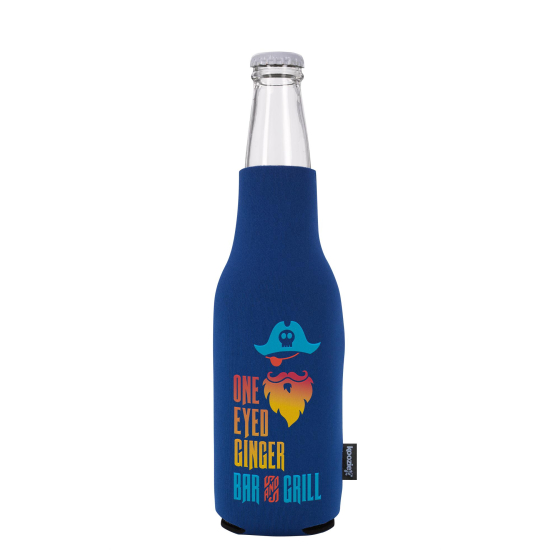 ® Neoprene Zip-Up Bottle Cooler