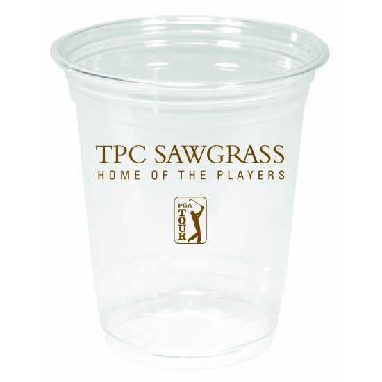 12/14 oz. Soft Sided Clear Plastic Cup