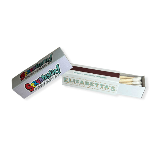 Lipstick Matchboxes - Style BX6 2 inch Matchsticks