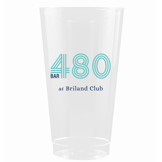 16 oz. Clear Hard Plastic Cup