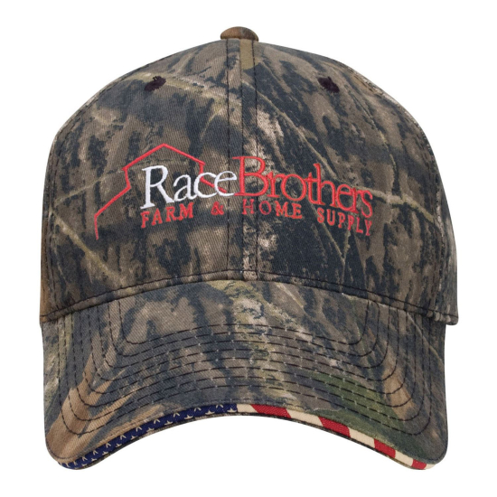 Camo Patriotic Cap