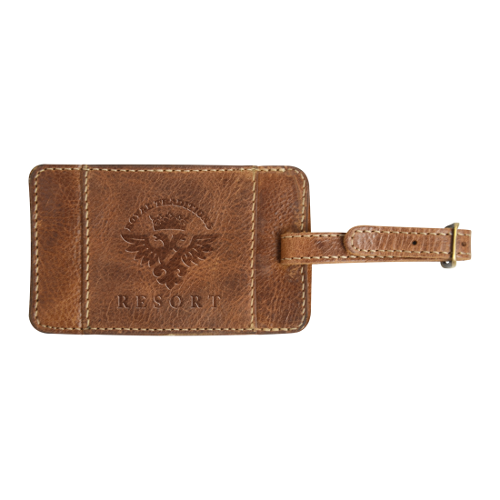 Andrew Philips® Westbridge Leather Luggage Tag