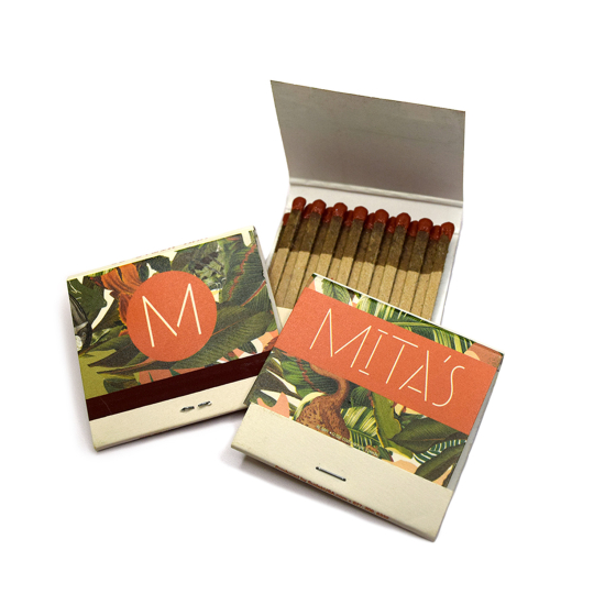 Custom Printed Matchbooks - 30 stem - Item 2039