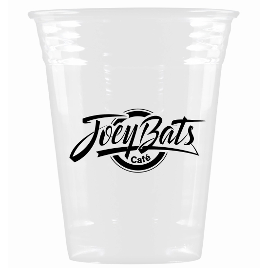 16/18 oz. Soft Sided Clear Plastic Cup