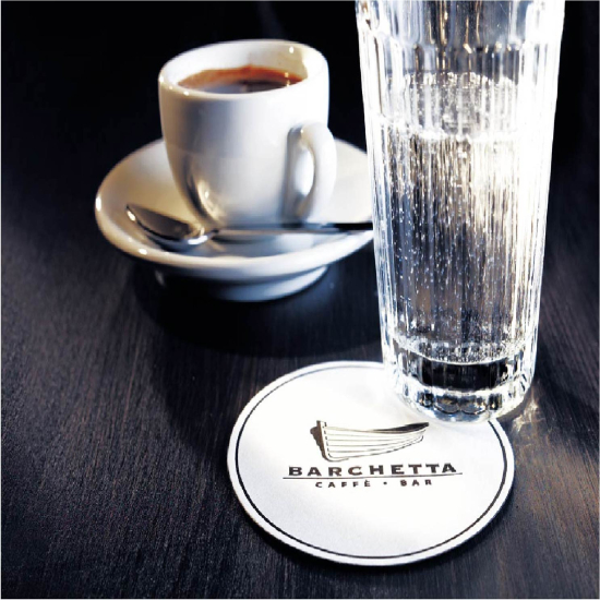 7 Ply Tissue Coasters 4.75 inch (120 mm)