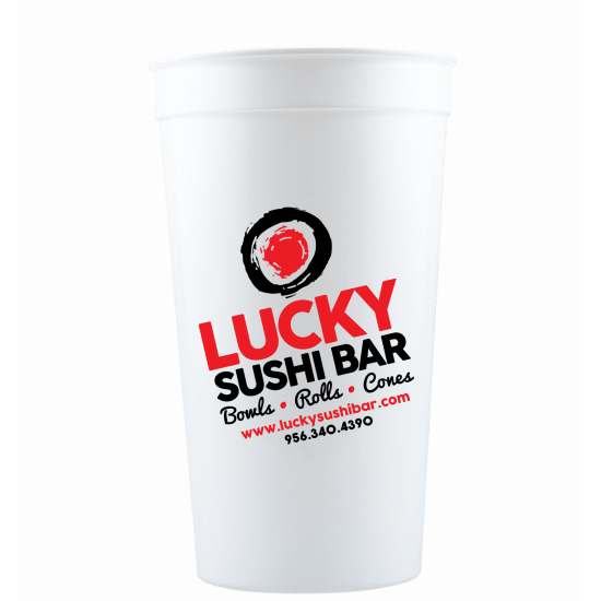 32 oz. Stadium Cup - White