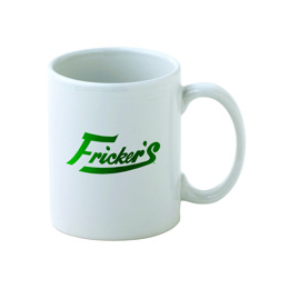 11 oz. Café Mug (White)