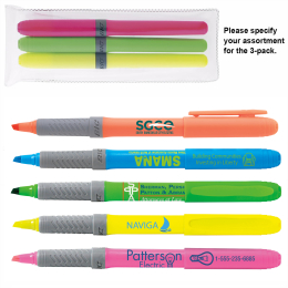 BIC® Brite Liner Grip™ 3-Pack