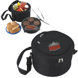 Portable BBQ with Cooler Bag