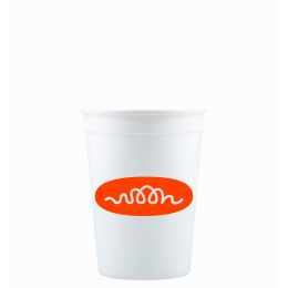 12 oz. Stadium Cup - White