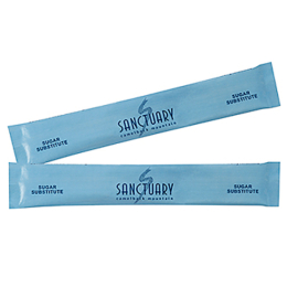 Custom Printed Blue Aspartame Sweetener Sticks