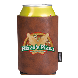 Leather-Like Can Cooler