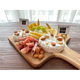 Custom Printed Logo Wooden Flag Picks (6-inch)