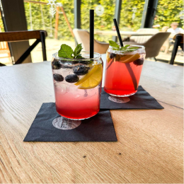 2 Ply Dark Tone Personalized Beverage Napkins