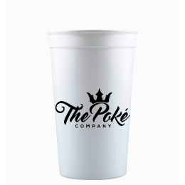 22 oz. Stadium Cup - White