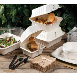 Natural Linen Like Beverage Napkins