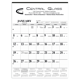 Large Contractor Calendar