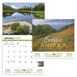 Scenic America® Appointment Calendar - Stapled