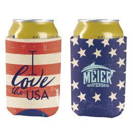 britePix® Holiday Can Cooler