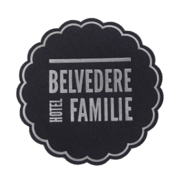 9 Ply Colored Tissue Coasters 3.75 inch (95mm)