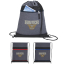 RPET Two-Tone Drawstring Backpack