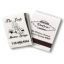 Personalized 20 Stem Matchbooks Printed in Stock Colors on White