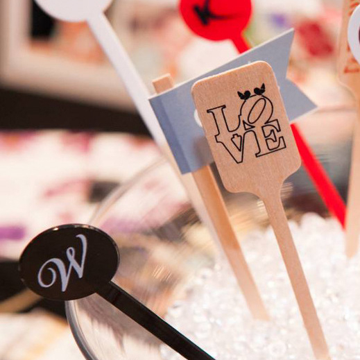Flag Picks, Drink Stirrers and  Swizzle Sticks