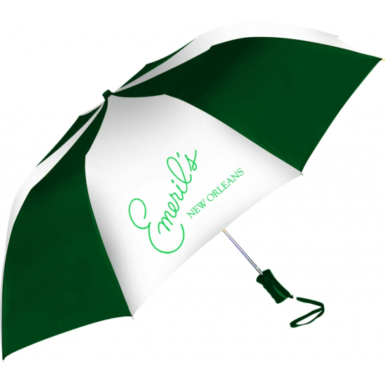 Custom printed core folding umbrellas, 8100