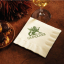 Personalized Ivory Beverage Napkins - 2 Ply