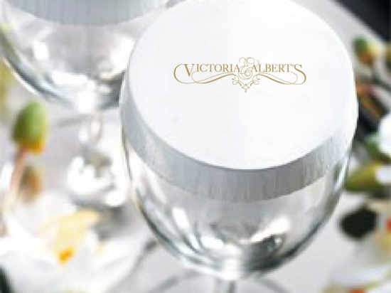 Custom Printed Paper Glass Covers 58 millimeters
