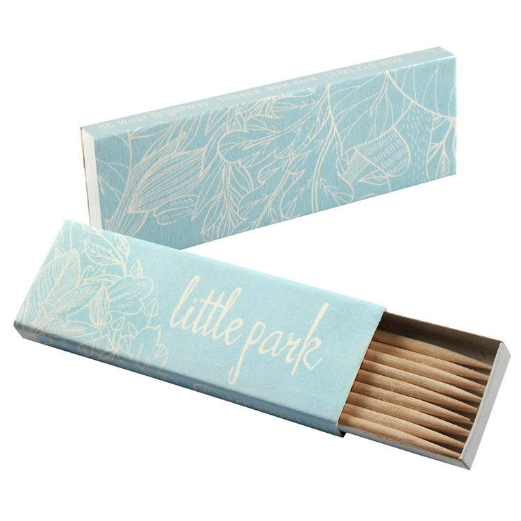 Custom Printed Bulk Toothpick Boxes - Style 4044-10 - Approximately 10 Toothpicks
