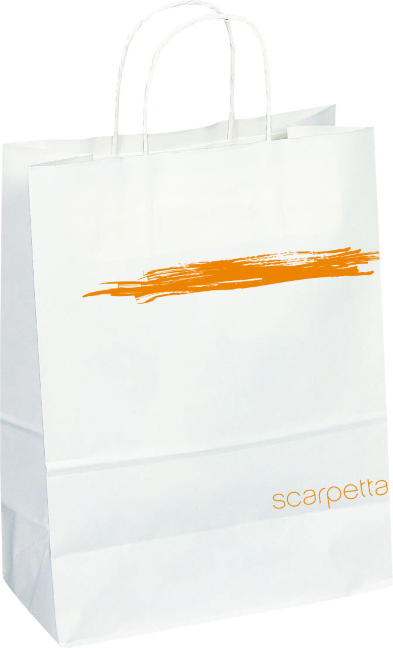 Custom Printed Paper Bags - Size 10" Wide x 5 "  Gusset x 13" High