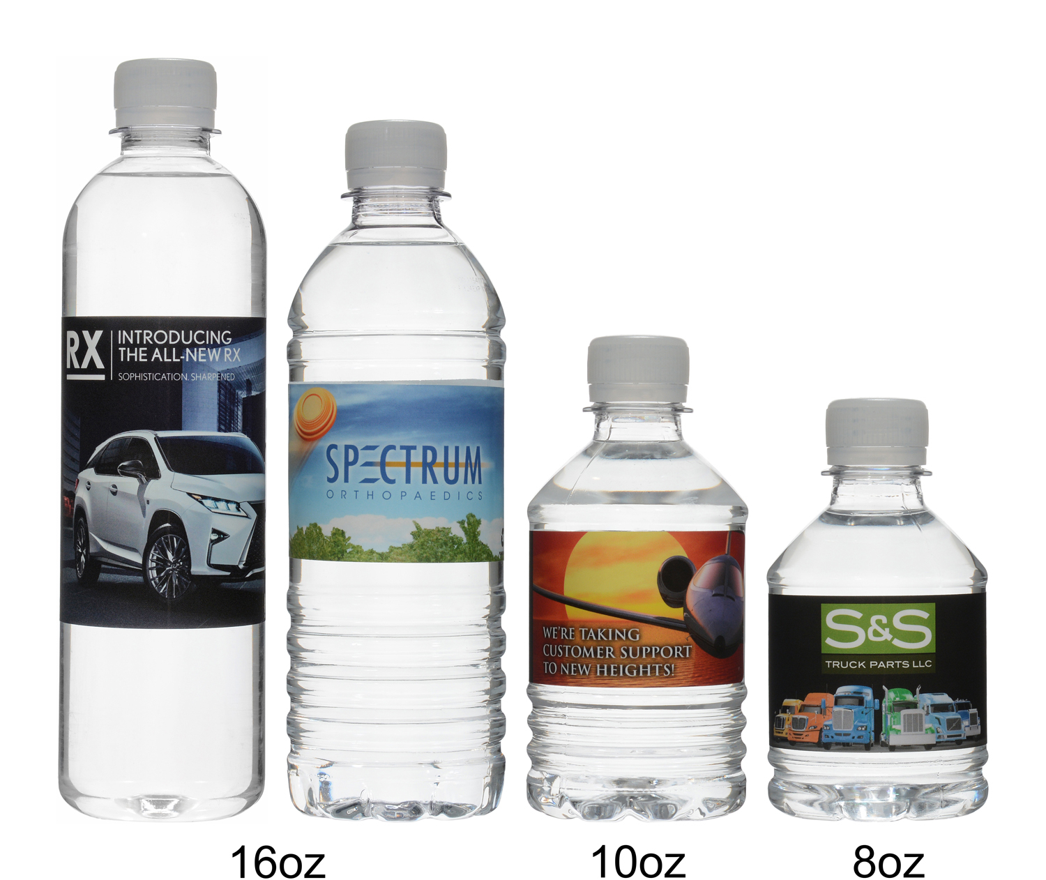 Custom Water Bottle Labels - Personalized Water Bottles