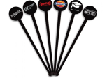 Custom Printed Personalize Bar Drink Stirrers (6-inch)