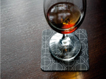 Stock Shape Approx. 40 Point Pulpboard Coasters