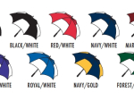 Custom printed core folding umbrellas, 8902 - 10 Colors