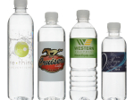 Custom Labeled Cylinder Water Bottles